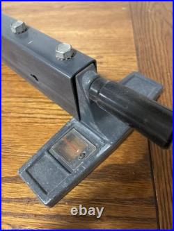 Ex Cond Craftsman 10 Table Saw 113 Model 27 Deep TWIST Lock Fence