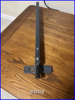 Ex Cond Craftsman 10 Table Saw 113 Model 27 Deep TWIST Lock Fence