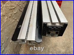 Excalibur T-Slot TT45 Table Saw Fence, 49 Rails & Mounting Hardware