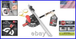 Expandable Miter Gauge with Protractor Head & UHMW Base Ideal for Woodworking Expandable Miter Gauge with Protractor Head & UHMW Base Ideal for Woodworking