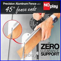 Expandable Miter Gauge with Protractor Head & UHMW Base Ideal for Woodworking Expandable Miter Gauge with Protractor Head & UHMW Base Ideal for Woodworking