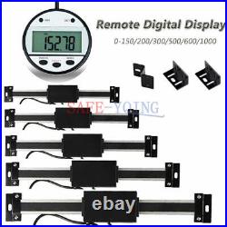 External Remote DRO Display Lathe Magnet Linear Scale 150/200/300/500/600/1000mm