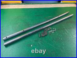 FRONT & BACK GUIDE RAILS for Delta table saw or Grizzly G1022 (35MM) rip fence