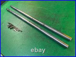 FRONT & BACK GUIDE RAILS for Delta table saw or Grizzly G1022 (35MM) rip fence