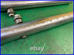 FRONT & BACK GUIDE RAILS for Grizzly G1022Z or Delta table saw (35MM) rip fence