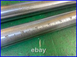 FRONT & BACK GUIDE RAILS for Grizzly G1022Z or Delta table saw (35MM) rip fence