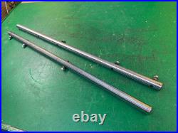 FRONT & BACK GUIDE RAILS for Grizzly G1022Z or Delta table saw (35MM) rip fence