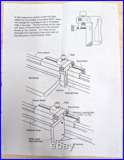 FasTTrak 24 Miter Guide Kit Complete Table Saw Duginske Rare Woodworking