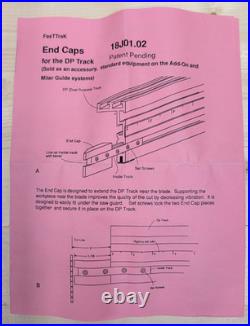 FasTTrak 24 Miter Guide Kit Complete Table Saw Duginske Rare Woodworking
