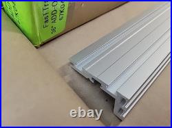 FasTTrak 36 Miter Fence Guide Table Saw Fence Track T-Slot Flip Stop NOS USA