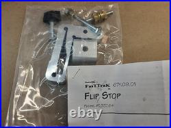 FasTTrak 36 Miter Fence Guide Table Saw Fence Track T-Slot Flip Stop NOS USA