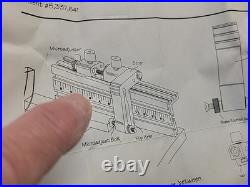 FasTTrak 36 Miter Fence Guide Table Saw Fence Track T-Slot Flip Stop NOS USA