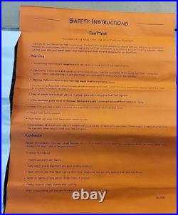 FasTTrak 36 Miter Fence Guide Table Saw Fence Track T-Slot Flip Stop NOS USA