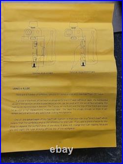 FasTTrak 36 Miter Fence Guide Table Saw Fence Track T-Slot Flip Stop NOS USA