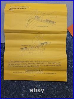 FasTTrak 36 Miter Fence Guide Table Saw Fence Track T-Slot Flip Stop NOS USA