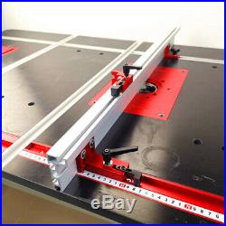 Fence Miter Track Connector Rail Retainer Aluminium Hand Table Saw Woodworking