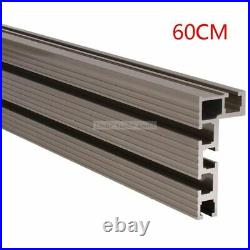 Fence T Track Slot Sliding Brackets Miter Aluminum Woodworking Saw Table Bench