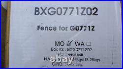 Fence and Side Rail For Grizzly G0771Z Saw Woodworking Construction Tool