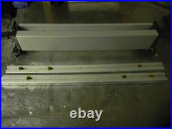 Fence and rails for dewalt 7480 table saw