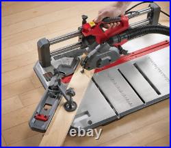 Flooring Saw with 36T Contractor Blade, Red and Black