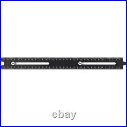For table Saw Fence Stop Gauge Aluminum Alloy with 10-360mm and 360-710mm Scale