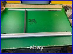 Front + back rip fence GUIDE RAILS ONLY for Ridgid R4512 or R4520 Table Saw