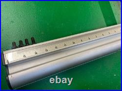 Front + back rip fence GUIDE RAILS ONLY for Ridgid R4512 or R4520 Table Saw