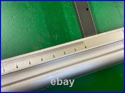 Front + back rip fence GUIDE RAILS ONLY for Ridgid R4512 or R4520 Table Saw