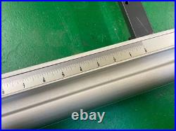 Front + back rip fence GUIDE RAILS ONLY for Ridgid R4512 or R4520 Table Saw