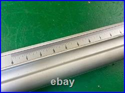 Front + back rip fence GUIDE RAILS ONLY for Ridgid R4512 or R4520 Table Saw
