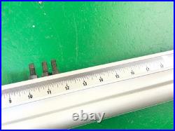 Front + back rip fence GUIDE RAILS ONLY for Ridgid R4512 or R4520 Table Saw