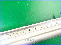 Front + back rip fence GUIDE RAILS ONLY for Ridgid R4512 or R4520 Table Saw