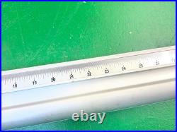 Front + back rip fence GUIDE RAILS ONLY for Ridgid R4512 or R4520 Table Saw