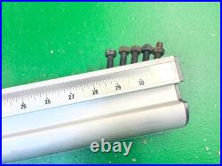 Front + back rip fence GUIDE RAILS ONLY for Ridgid R4512 or R4520 Table Saw