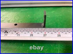 Front + back rip fence GUIDE RAILS ONLY for Ridgid R4512 or R4520 Table Saw