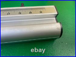 Front + back rip fence GUIDE RAILS ONLY for Ridgid R4512 or R4520 Table Saw