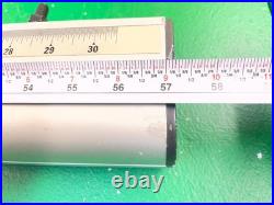 Front + back rip fence GUIDE RAILS ONLY for Ridgid R4512 or R4520 Table Saw