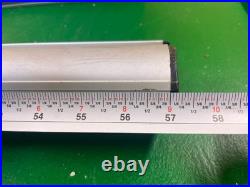 Front + back rip fence GUIDE RAILS ONLY for Ridgid R4512 or R4520 Table Saw