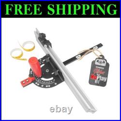 Fulton Miter Gauge 2000 SE HDF NoPlay Glides Steel Bar