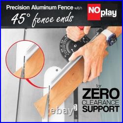 Fulton Miter Gauge 2000 SE HDF NoPlay Glides Steel Bar