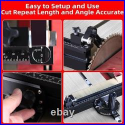 GOINGMAKE Portable Table SAW Miter Gauge with 18 Inch Fence and Multifunction