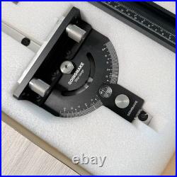 Goingmake Table Saw Miter Gauge with Micro Adjustable Flip Stop Extendable