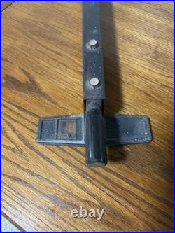 Good Cond Craftsman 10 Table Saw 113 Model 27 Deep TWIST Lock Fence