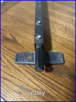 Good Cond Craftsman 10 Table Saw 113 Model 27 Deep TWIST Lock Fence