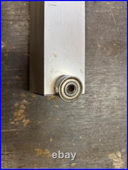 Guide Rail Saw Fence with Ball Bearing