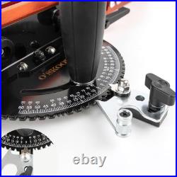 Heavy Duty Miter Gauge Extension Fence Telescoping, Reversible, Smooth Glide
