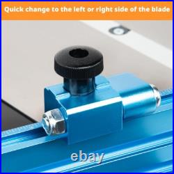 High Precision Miter Gauge System with 27 Stops & Adjustable Multi-Track Fence High Precision Miter Gauge System with 27 Stops & Adjustable Multi-Track Fence