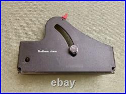 High strength clamping miter saw fence for metal cutting chop saw