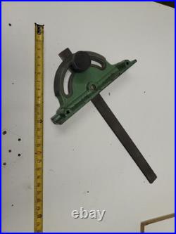 Huge Northfield Table Saw Miter Gauge Fence Large Iron Heavy Duty