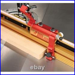 INCRA Miter1000/HD Woodworking Miter Gauge, Telescoping Fence & Flip Shop Stop